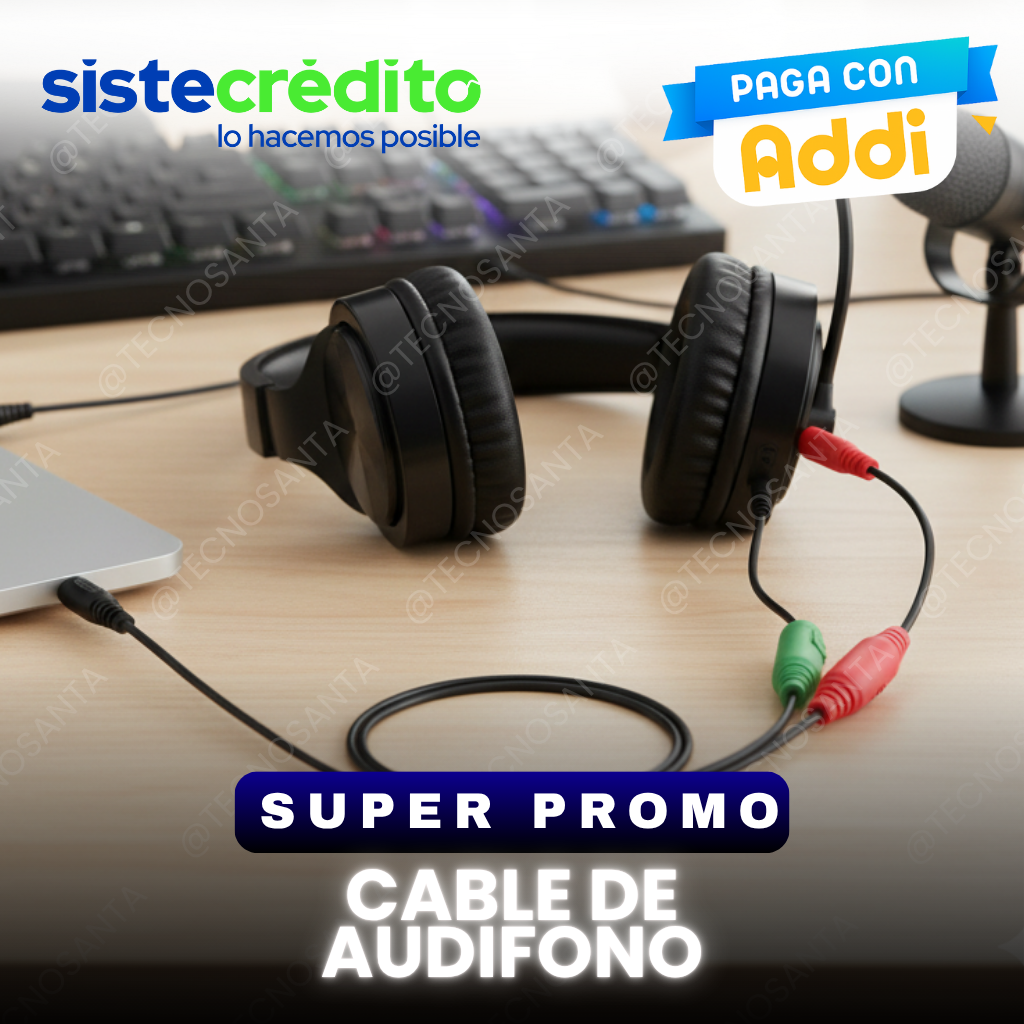 Cable De Audifono