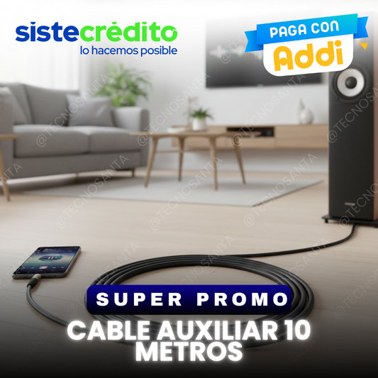 Cable Auxiliar 10 Metros
