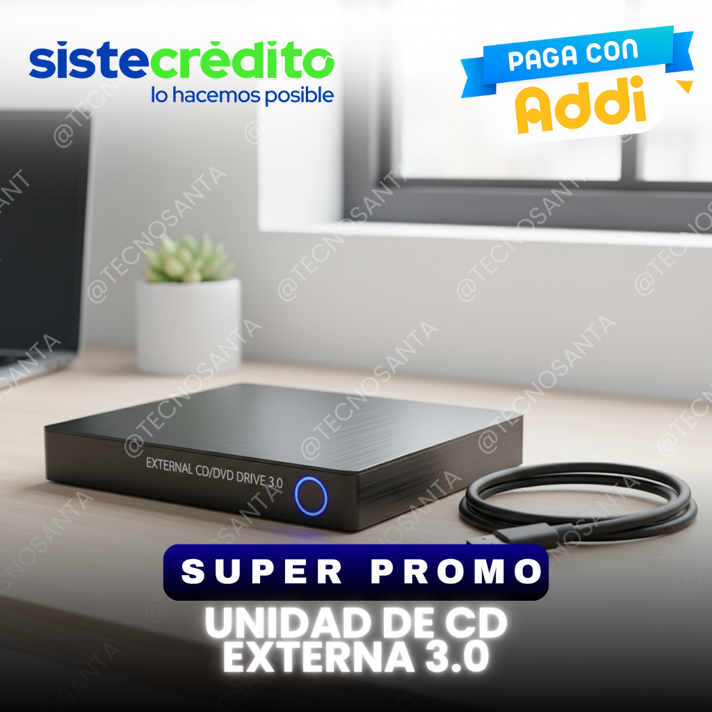 Unidad de cd externa 3.0