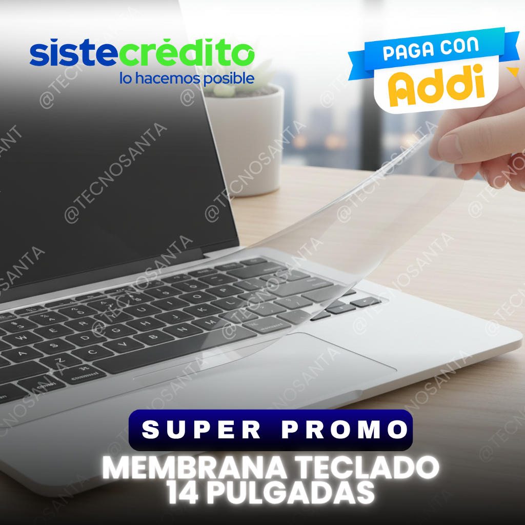 Membrana Teclado 14 Pulgadas