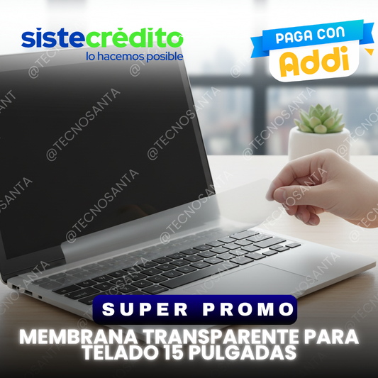 Membrana Transparente Para Telado 15 Pulgadas