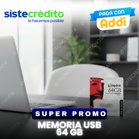 Memoria Usb 64 Gb