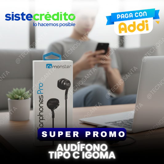 Audífono tipo c igoma