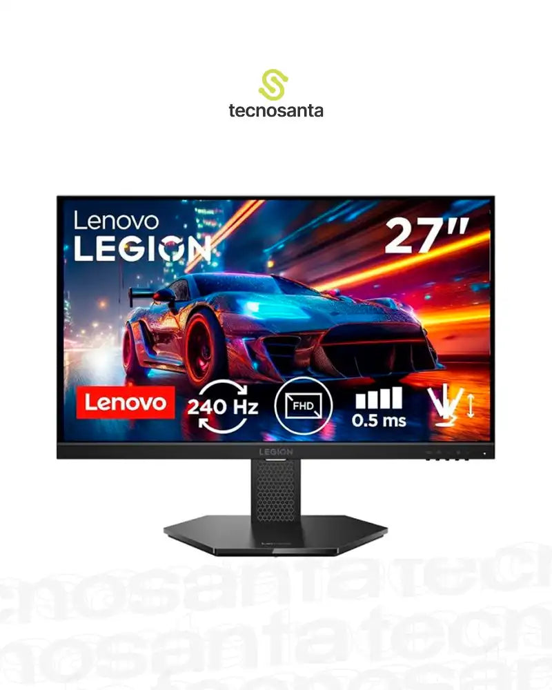 MONITOR LENOVO LEGION 27" 27-10 - FHD - TASA DE REF 240HZ - 0,5MS - HDMI - DISPLAY PORT - BASE CON LTPS (ALTURA AJUSTABLE - PIVOT - INCLINACION)