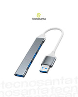 Multipuerto Usb 4 En 1