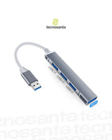 Multipuerto Usb 4 En 1