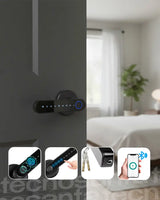 Cerradura inteligente biométrica Bluetooth (Smart Lock-F7).
