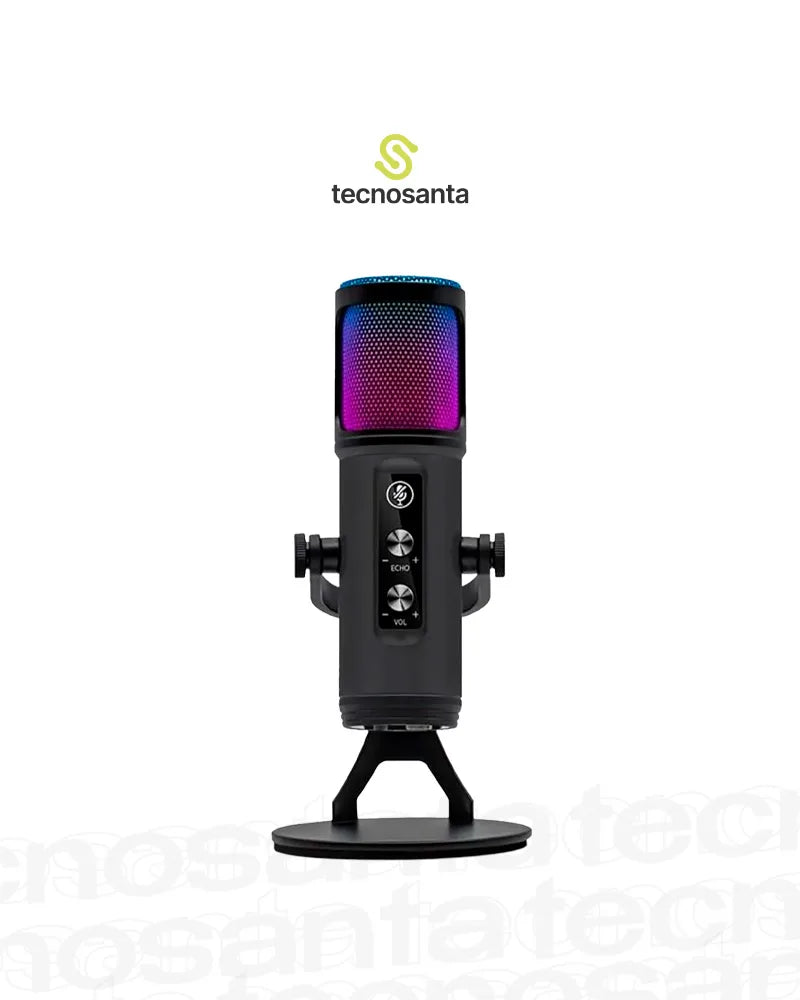 Micrófono Profesional 2X-776 RGB