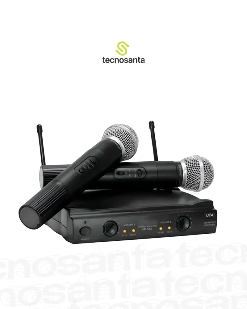 Micrófonos Inalámbricos UHF Profesional SM-S8II