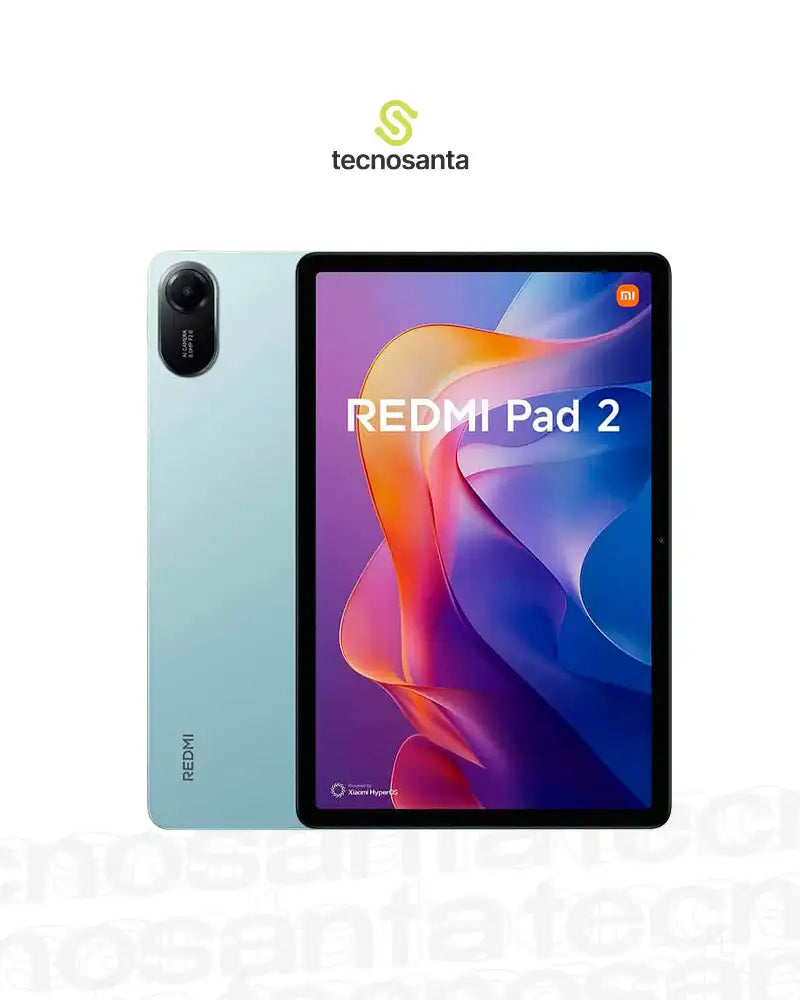 XIAOMI REDMI PAD 2 - PANTALLA 11" 2,5K - OCTA CORE (2,2GHZ / 2,0GHZ) - 256GB - MEMORIA 8GB - ANDROID 15 - DOBLE CAMARA - WIFI - MINT GREEN