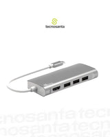 Convertidor Tipo C -hub Multifuncional 8 In 1 iGoma