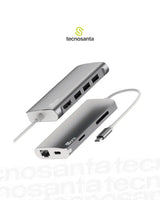 Convertidor Tipo C -hub Multifuncional 8 In 1 iGoma