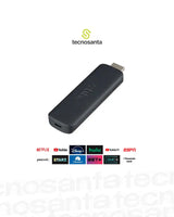 Convertidor SmartTv Stick Watch Onn Full HD