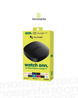 Convertidor Smart Tv Watch Onn Streaming 4k Uhd Google Tv Asistente De Voz