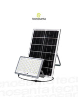 Reflector para Exteriores con Panel Solar 5000W