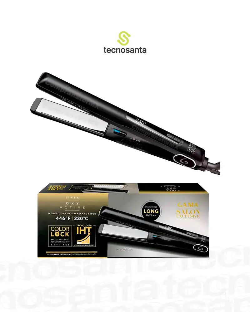 Plancha para el Cabello Gama G-style Oxy Active 110v
