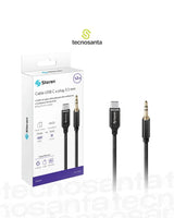 Cable Usb Tipo C a Plug Auxiliar 3.5mm 1.2m Audio Steren