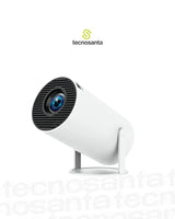 Proyector Led Hy300 Smart Portátil Blanco
