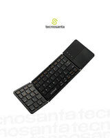 Teclado Inalámbrico Compacto Bluetooth con TouchPad
